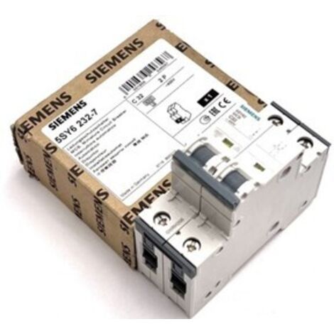 1 SIEMENS 2P C 32A 5SY6232-7 DISJONCTEUR Nouveau