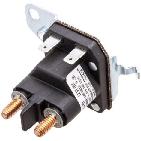 1 solénoïde tracteur tondeuse, relais démarreur 12 V, 100 A, 4 bornes, compatible MTD Cub Cadet pour autoportées et tondeuses rider