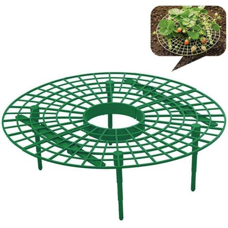 1 soporte para marco de fresa, soporte para plantar, para separar la fruta del suelo y evitar la pudrición.
