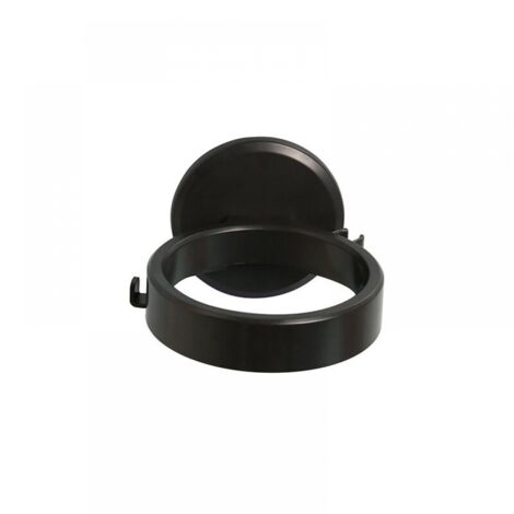 1 soporte para secador de pelo negro, soporte de pared, sin taladro, autoadhesivo.