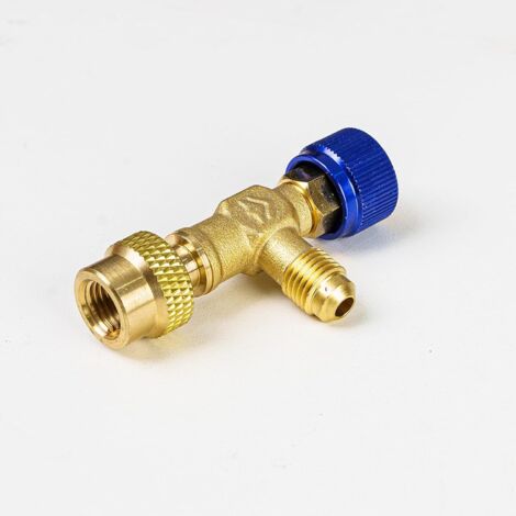 1 Soupape de sécurité, Laiton, Corps rotatif, Compatible R134a R22 R407 R404, Climatisation Réfrigération