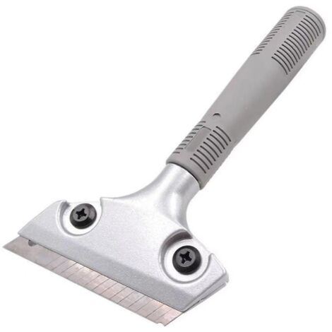 1 Spatule + 1 Bote De Lames + 2 Vis, Grattoir Industriel 3 Pices, Nettoyeur De Plaque De Cuisson, Lame Rtractable, Dcolleuse D'autocollants Pour V