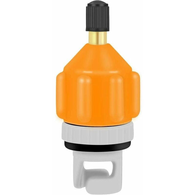 1 Stück Adapter, Multifunktions-Adapterventil, aufblasbarer Adapter für Surfbrett, Kanu, Boot (Orange)- | 07634066244868 1 Stück Adapter, Multifunktions-Adapterventil, aufblasbarer Adapter für Surfbrett, Kanu, Boot (Orange)- | 07634066244868