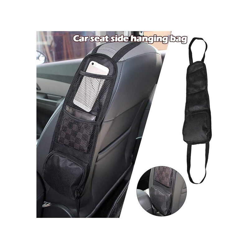 1 Stück Autositz-Seiten-Organizer, Autositz-Aufbewahrungstasche zum Aufhängen, Telefon, Getränke, Netzhalter, Tasche für Auto, SUV, LKW | 08939835347962 1 Stück Autositz-Seiten-Organizer, Autositz-Aufbewahrungstasche zum Aufhängen, Telefon, Getränke, Netzhalter, Tasche für Auto, SUV, LKW | 08939835347962