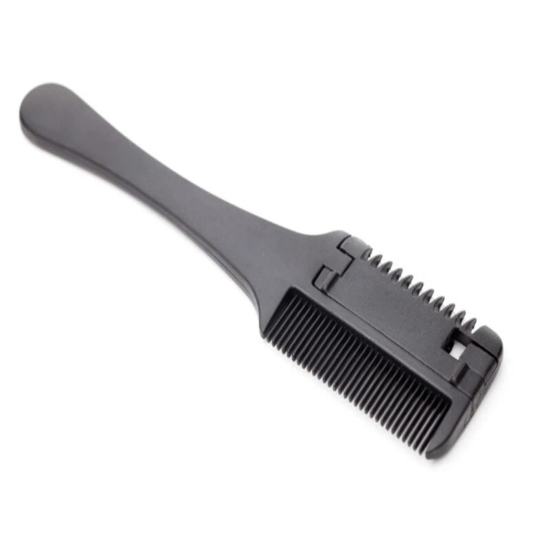 1 stück Haarschneidekamm Schwarzer Griff Haarbürsten Mit Rasierklingen Schneiden Ausdünnen Trimmin Friseursalon diy Styling-Werkzeuge | 08718982279803 1 stück Haarschneidekamm Schwarzer Griff Haarbürsten Mit Rasierklingen Schneiden Ausdünnen Trimmin Friseursalon diy Styling-Werkzeuge | 08718982279803