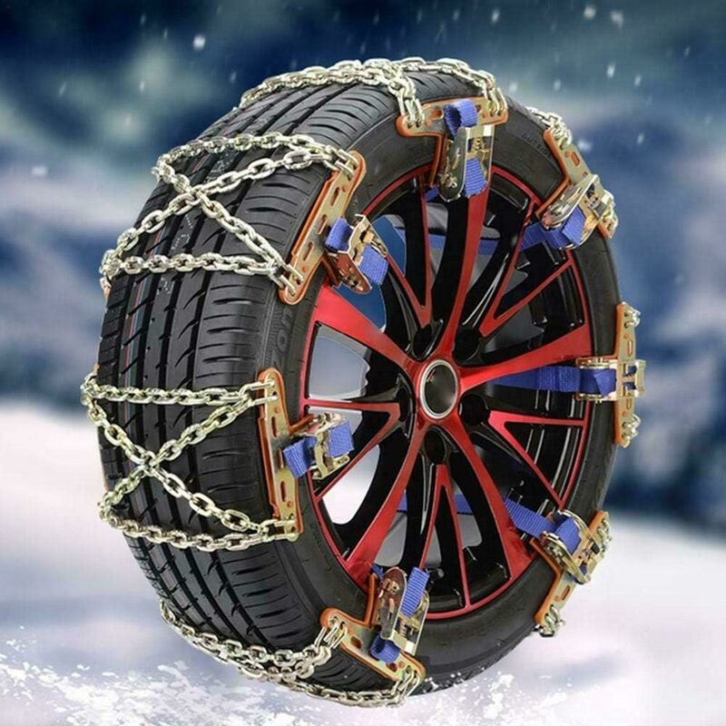 1 Stück Universal Stahl lkw Autoräder Reifen Schnee Eis Ketten Gürtel Winter Rutschfeste Fahrzeuge suv Radkette Schlamm Sichere Straße, 1 Stück | 09465851368944