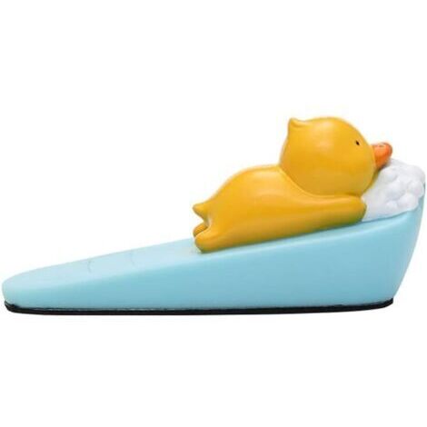 1 Stk. Niedlicher Tier-Türstopper, Ente - Keil-Türstopper für Kinder - Rutschfester und kratzfester Sicherheits-Türstopper Funktioniert auf allen Bodenflächen