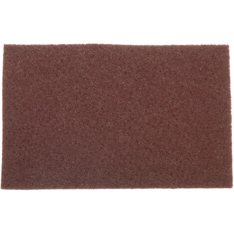 1 Stk. Schleifvliesbogen 152 x 229 mm wasserfest NPA 400 rotbraun - Fine