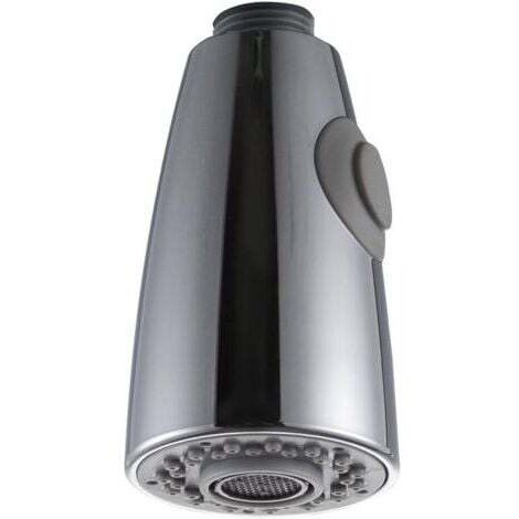 1 STK. Zwei Funktionen Küchenarmatur Ersatz Ausziehbar für Brausekopf Spültisch Küchen Kopf Sprühkopf in Chrom 1/2" Die Schnittstelle