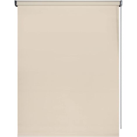 1 Store enrouleur occultant,isolant thermique,polyester,sécurité enfant,fenêtre porte,beige 120x250 cm