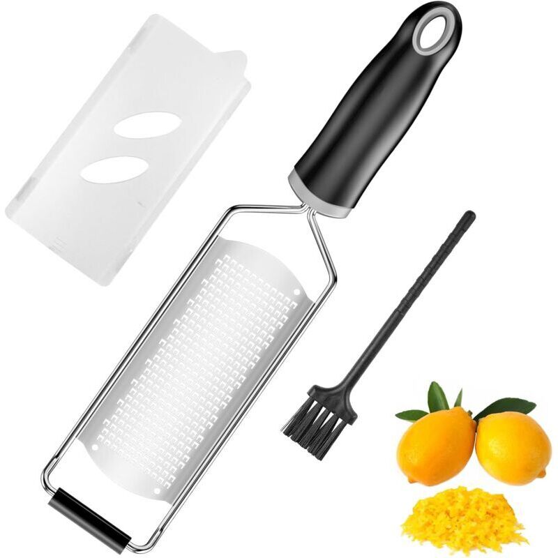 Image of Grattugia per formaggio 1 pezzo, grattugia in acciaio inox, grattugia per parmigiano, grattugia per agrumi, grattugia da cucina, lavabile in