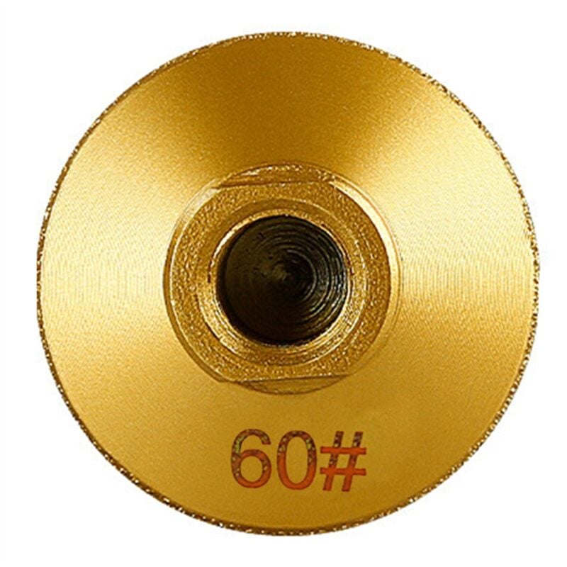 Image of Tlily - 1 stücke M14 2 zoll Löten Diamant Gelötete Flache Schleifen Schleif 60