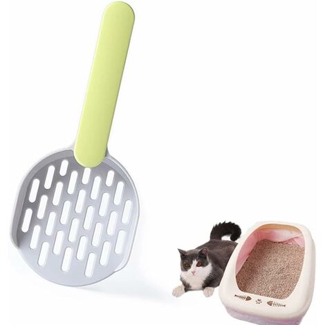 1 Stück Pet Litter Scoop Sieb, hochwertige Katzenstreu, Cat & Dog Food Scoop Ideal für alle Katzen, Hunde
