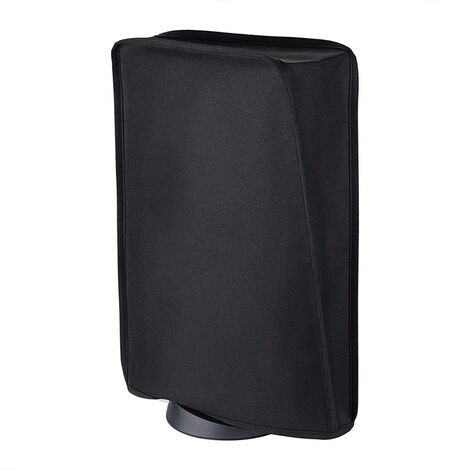 1 Stück (schwarz) PlayVital Staubschutzhülle für PS5-Konsole, schützende Staubschutzhülle für PS5 Digital & Standard Edition, Nylon-Schutzhülle für PS5, kratzfest, wasserdicht