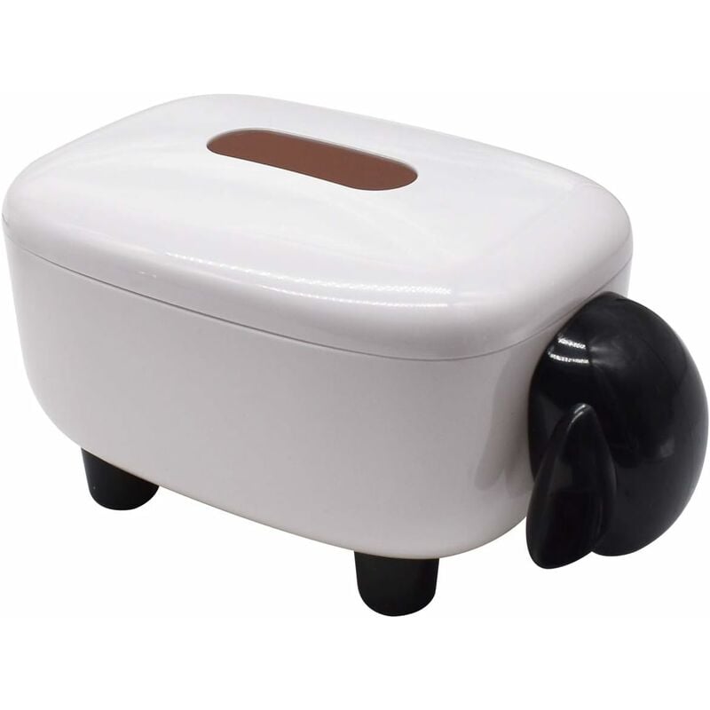 1 Stück Serviettenbox, Tissue Box Top Groove Papierhandtuchspender Schafform Serviettenbox für Auto Home Badezimmer | 09783034719315 1 Stück Serviettenbox, Tissue Box Top Groove Papierhandtuchspender Schafform Serviettenbox für Auto Home Badezimmer | 09783034719315