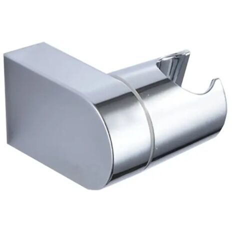 1 Stück Verstellbare ABS-Chrom-Handbrausehalterung mit Schieber für Duschwandmontage