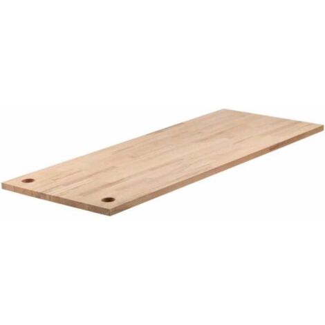1 superficie de trabajo de haya de 1610 x 650 x 30 mm Wolfcraft