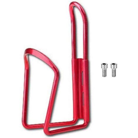 1 Support De Bouteille D'eau De Vlo En Alliage D'aluminium (rouge, Avec Vis) Support De Vlo De Vlo Support De Tasse D'eau De Boisson De Vlo Access