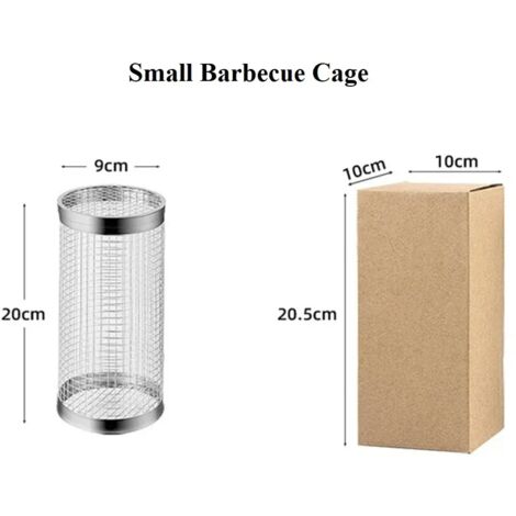 1 support de casserole pliable en acier inoxydable pour réchaud portable ou 1 panier en filet pour barbecue portable.