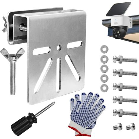 1 Support de montage en acier inoxydable pour caméra dôme, universel, résistant aux intempéries, extérieur