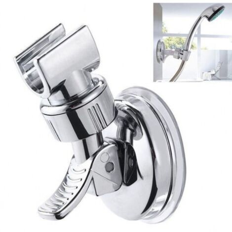 1 support de pommeau de douche amovible et réglable, support mural de douche