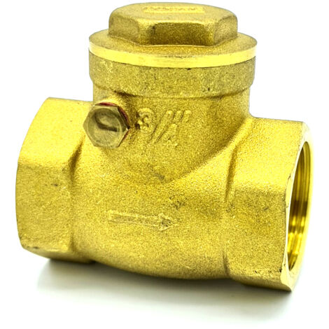 1" swing clapets anti-retour clapet laiton valves unidirectionnelles