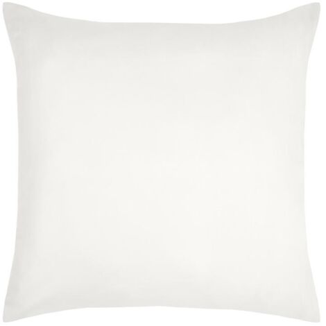 1 Taie d'oreiller coton uni 63 x 63 cm Edens ivoire