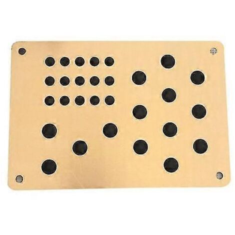 1 tapis de sol universel pour voiture, protection anti-talon, antidérapant, patch pour moquette, plaque d'usure en alliage automobile, patin antidérapant - Pédales - Orange