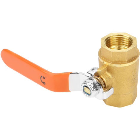 1-teiliger Messing-Kugelhahn DN15 1/2" BSP 1,6 MPa für Wasser, Öl und Gas