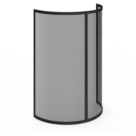 IDMARKET 1-teiliges Feuerschutzgitter für Öfen und Kamine