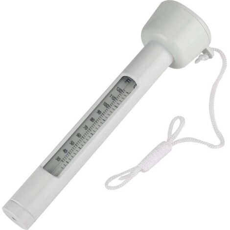 1 Thermomètre d'eau, Mini Thermomètre Flottant de Piscine Facile à Lire l'Echelle de Température de l'eau pour Les Piscines Spas Fish Tank Aquarium
