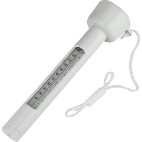 1 Thermomètre d'eau, Mini Thermomètre Flottant de Piscine Facile à Lire l'Echelle de Température de l'eau pour Les Piscines Spas Fish Tank Aquarium