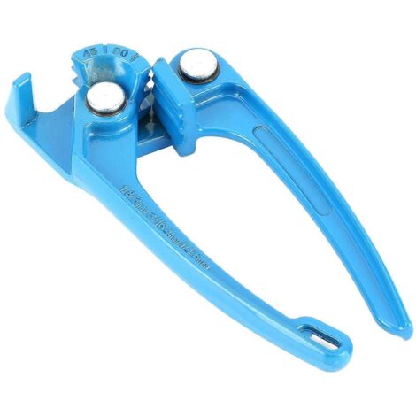 1. Titre 1 : Cintreuse de tube 1/8, 3/16, 1/4 pouce - Outil de cintrage pour ligne de frein, carburant, climatisation, acier bleu  
(158 caractères)