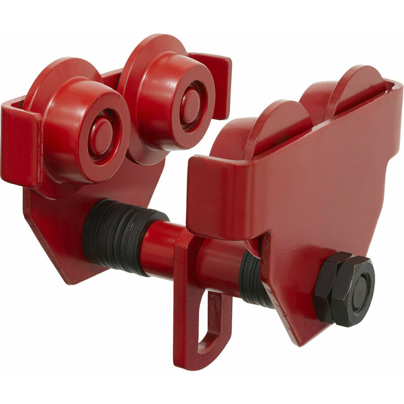 3 Tonne Geared Trolley Beam Mounted Lifting Point IBeam rsj Trolley