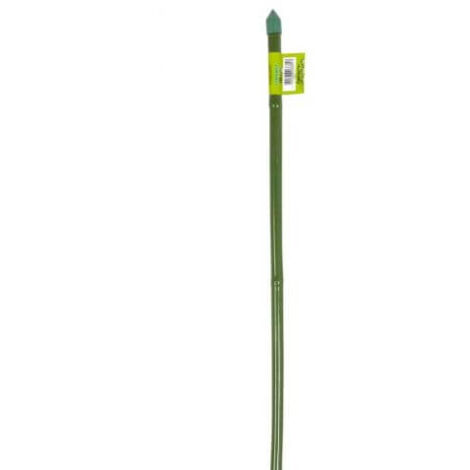 1 Tutor Caña Bambú Plastificado Verde 60Cm
