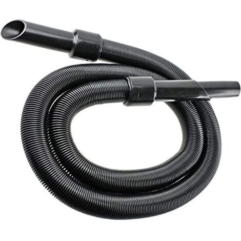 1 - Tuyau D'aspiration - Adaptateur D'outil - Extension Flexible 6m - Compatible Aspirateur 32mm - Noir - 600cm