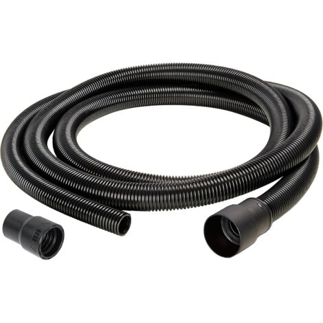 1 Tuyau D'aspiration Antistatique 4m, Diamètre 27mm, Flexible Pour Ponceuses, Usage Professionnel