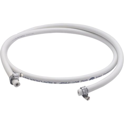 1 Tuyau Gaz, Caoutchouc 6x12mm, 1.50m, Norme NF, Avec Colliers, Cuisson