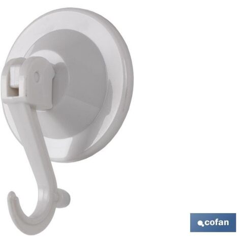 1 Ud Colgador Ventosa Cierre Seguridad Ø59mm
