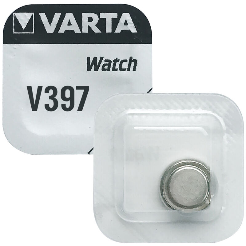 

1 ud. pila de botón Varta 397 SR726 1,55V Ø7,9mm. (Blíster)