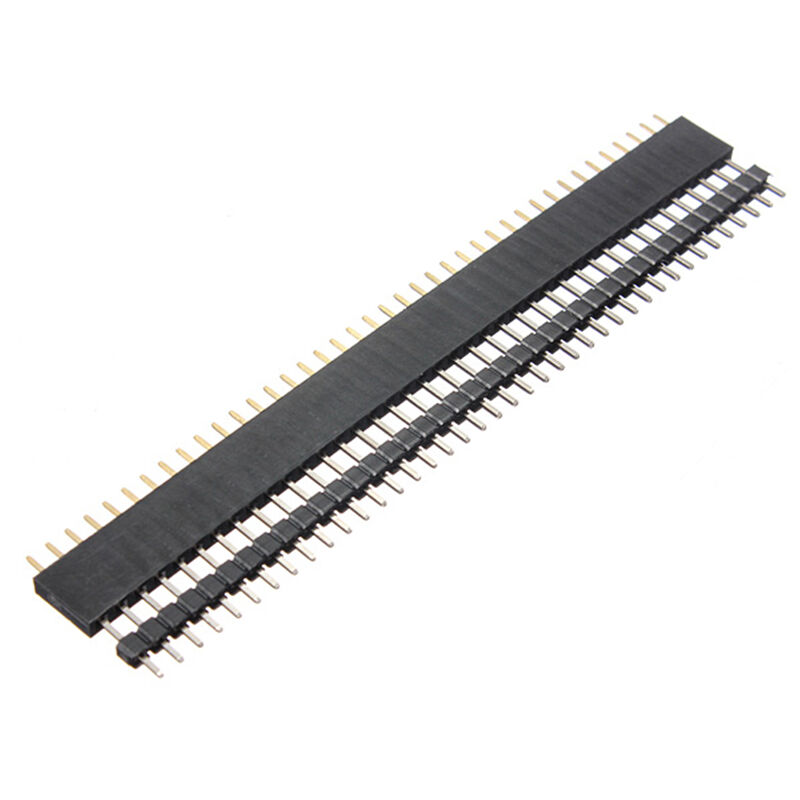 

1 Uds 2.54mm 40Pin 0.1 '' Macho de Sola Fila + Pin SIL con Correa