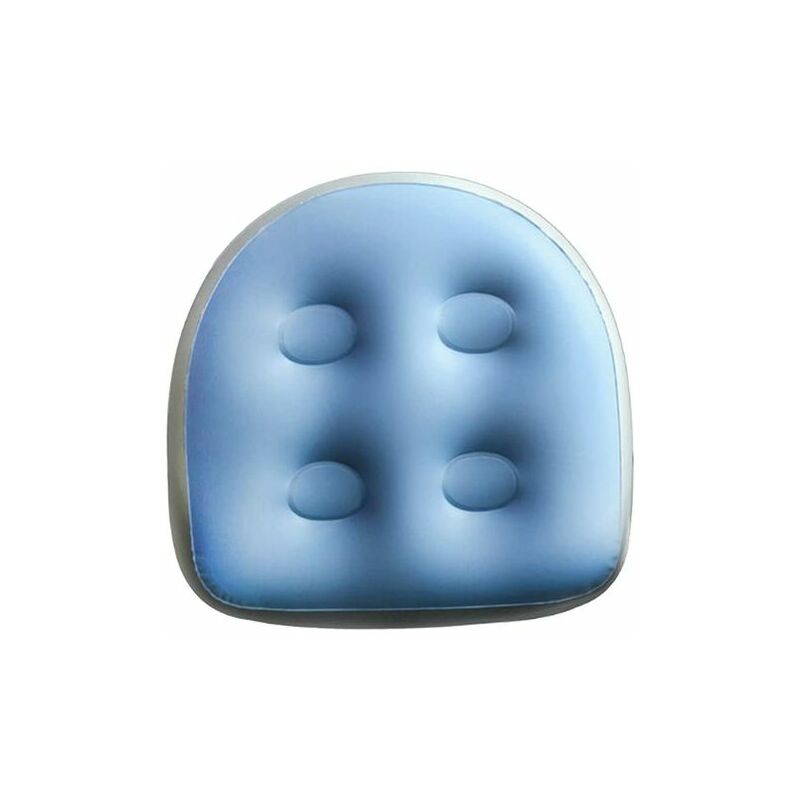 1 Uds. Cojín De Asiento Elevador Para Spa Y Bañera De Hidromasaje, Ventosa, Soporte Para La Espalda, Bañera, Spa, Almohada Inflable Suave, Cojín De