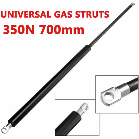 1 unidad de amortiguador de gas de 350 N y 700 mm para barra de soporte de elevación de coche universal