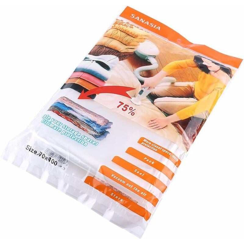 1 Vakuum-Aufbewahrungsbeutel Transparente Beutel for Saving House Space Clothes Storage Quilts Beddding Pillows Curtains ( Size : 70100 ) | 06089639349685 1 Vakuum-Aufbewahrungsbeutel Transparente Beutel for Saving House Space Clothes Storage Quilts Beddding Pillows Curtains ( Size : 70100 ) | 06089639349685