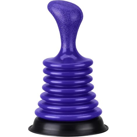 1 Ventouse Débouchage 11x18x11cm Système Pompe Haute Pression PVC Pour Évier Baignoire Douche