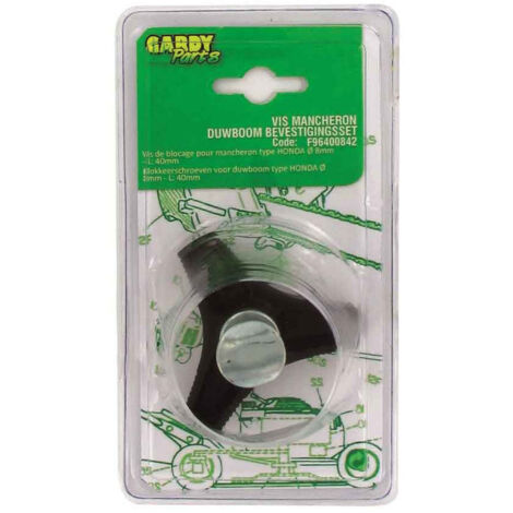 1 vis ailettes pour fixation mancheron tondeuse d 8 l 40