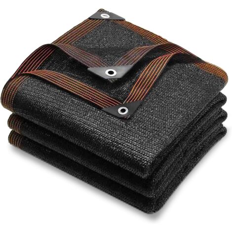 1 Voile d'ombrage 2x6m, Œillets aluminium, Résistant UV 30%, Pour terrasse, Jardin, Pergola
