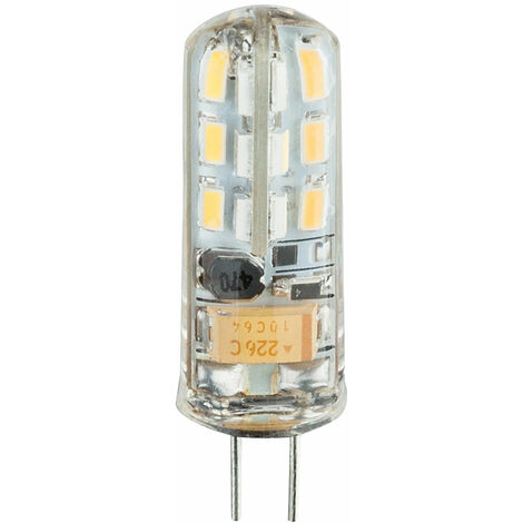 1 watt Ampoule LED G4 Mini ampoule 130 lumens 3000K blanc chaud