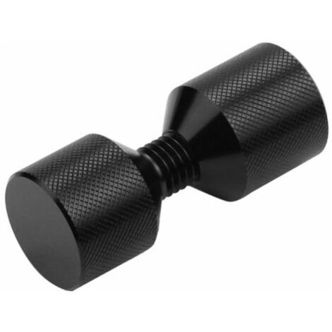 1 x 1-1/8 Zoll Zweiloch-Flansch-Ausrichtungsstifte, kleiner gerändelter Aluminiumsatz