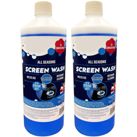 1 x 1 Litre All Seasons Vehicle Screen Wash Effective Down To -5 Degrees